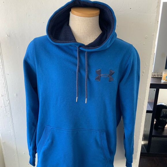 Ua Storm Royal Blue Hoodie Mens 